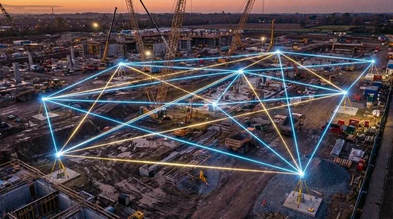 Создание опорных геодезических сетей